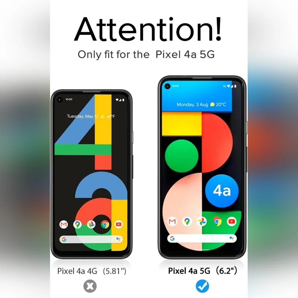 New Google Pixel 4a 5G Screen & Lens Protector